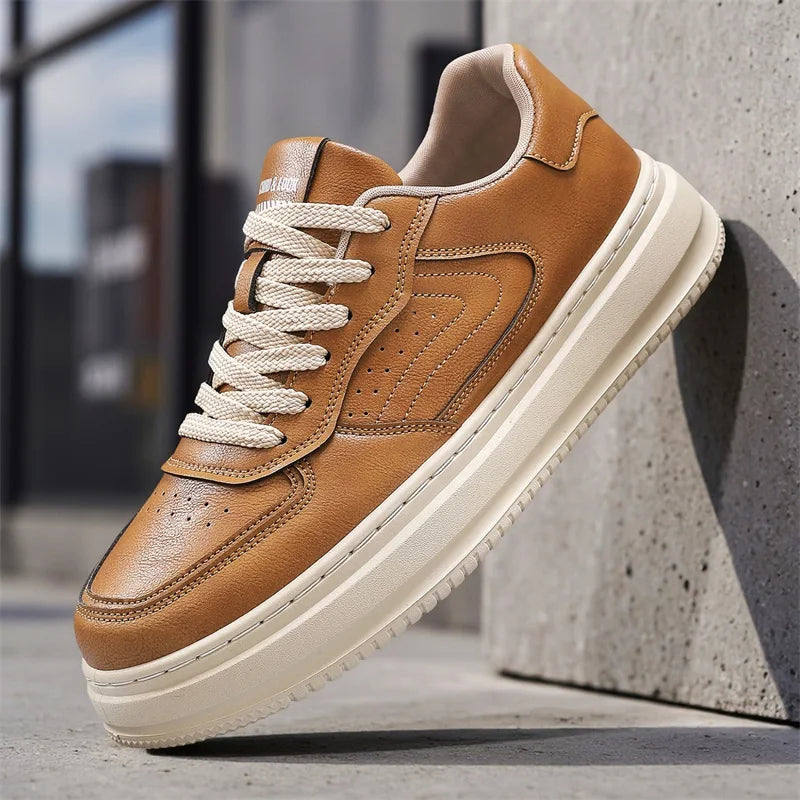 Men's shoes spring and autumn soft-sole non-slip casual shoes fashion Joker outdoor walking shoes youth light sports board shoe